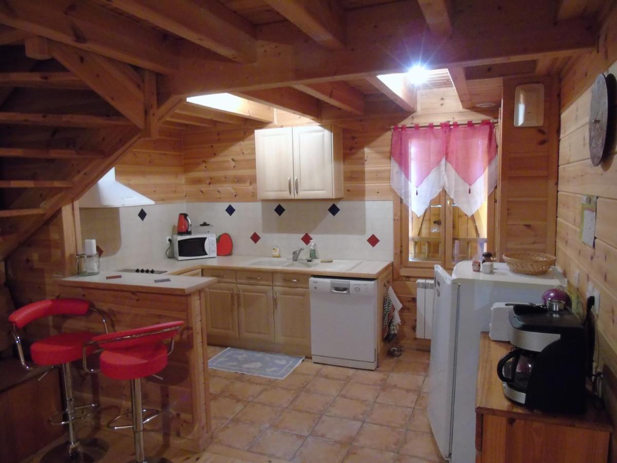 Chalet Bois Au Milieu Des Pyrenees LʼHospitalet-près-lʼAndorre Exteriér fotografie