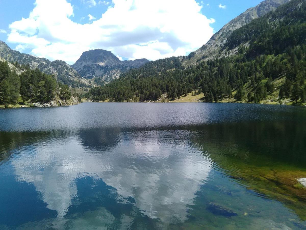 Chalet Bois Au Milieu Des Pyrenees LʼHospitalet-près-lʼAndorre Exteriér fotografie